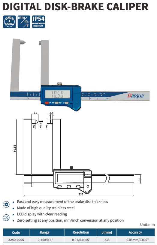 Dijital Fren Diski Kumpası