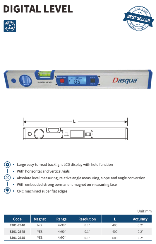 Dijital Su Terazisi Mıknatıssız
