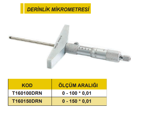 Eric Derinlik Mikrometresi