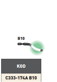 PLD Raspa Çapak Alma Kısa Yedek Uç B10 tablo