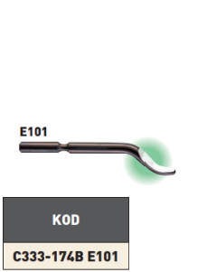 PLD Raspa Çapak Alma Uzun Yedek Uç E101 tablo