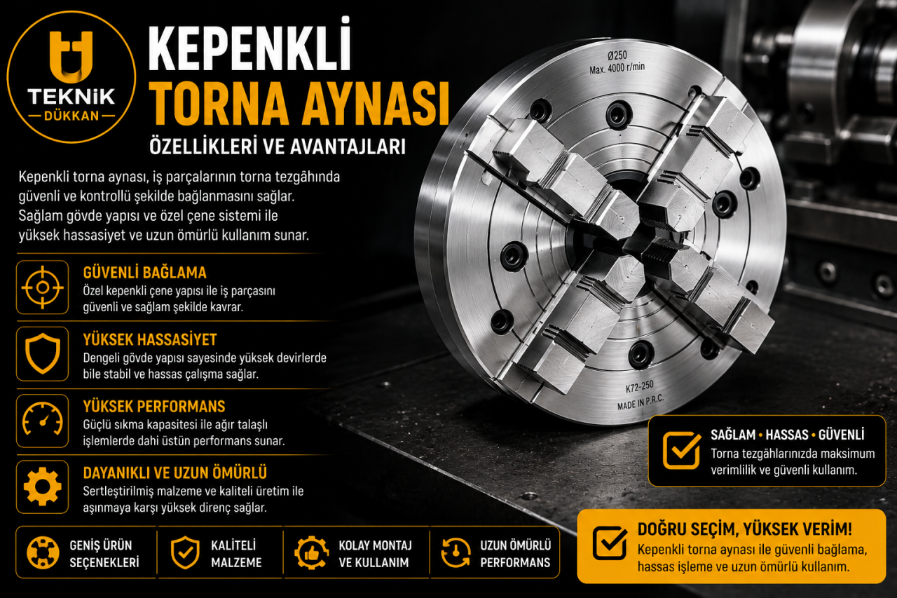 Kepenkli Torna Aynası Nedir? Özellikleri ve Avantajları