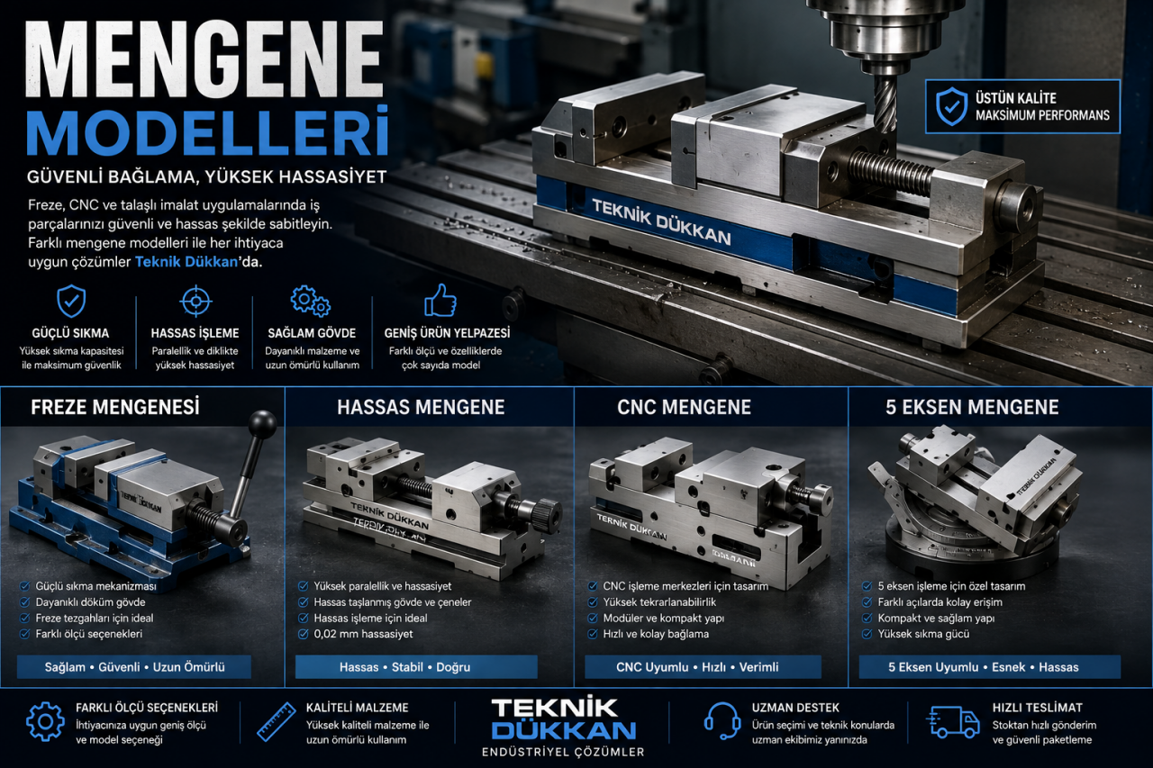 Mengene Seçimi Nasıl Yapılır? Türleri ve Kullanım Alanları