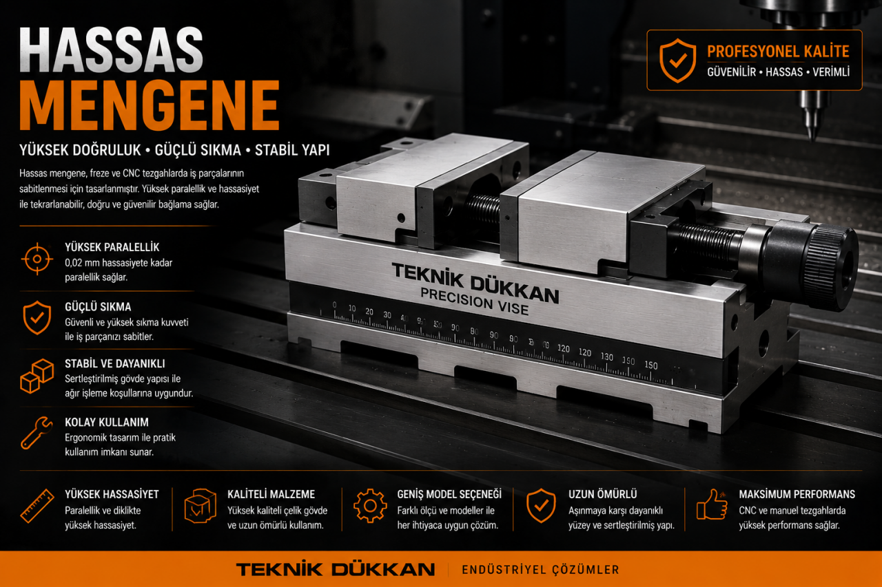 Hassas Mengene Nedir? Çeşitleri ve Kullanım Alanları