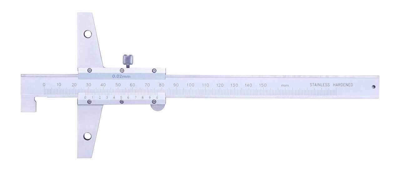 ACCUD Mekanik Çengel Ağızlı Derinlik Kumpası 192 Serisi 0-150mm