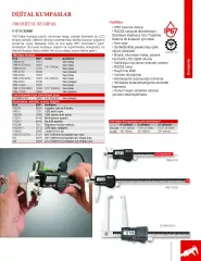 Starrett Dijital Kumpas Veri Çıkışlı 300mm