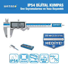 WATANO IP54 Dijital Kumpas 150 mm