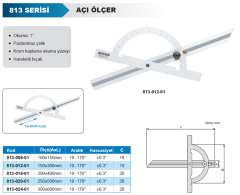 ACCUD Açı Ölçer 813 Serisi 150x300mm