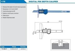 ACCUD Dijital Pimli Derinlik Kumpası 172 Serisi 0-200mm
