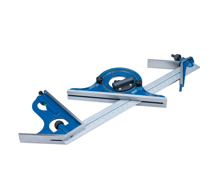 Dasqua Kombine Açı Ölçer Gönye Seti 1012-2010