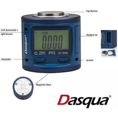 Dasqua Dijital Z Sıfırlama Saati 50mm 0.001mm IP65 Yağa, Suya Dirençli 1801-1005