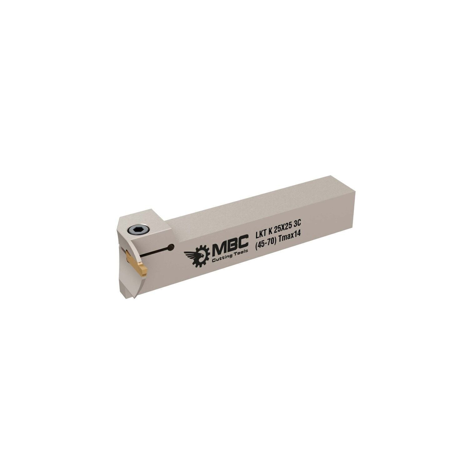 MBC Dış Çap Alın Kanal Kateri LKT K 25X25 3C (150-200) Tmax=14 Sağ