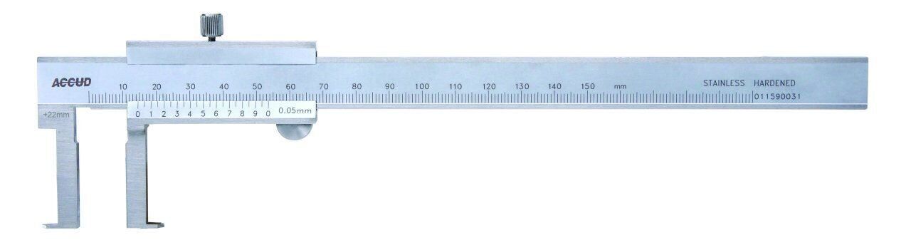 ACCUD Mekanik İç Çap Kanal Kumpası 145 Serisi 0.02mm