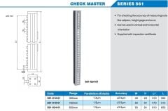 ACCUD Kontrol Mastarı 450mm