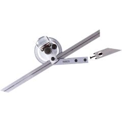 Asimeto Açı Ölçer 3-Çubuk Büyüteçli (150mm, 200mm, 300mm)