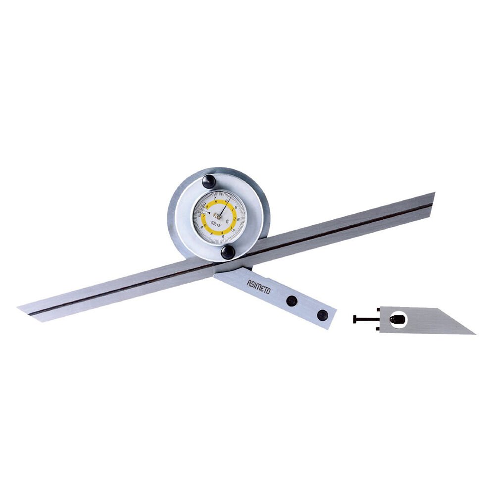 Asimeto Saatli Açı Ölçer 3-Çubuk (150mm, 200mm, 300mm)