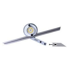 Asimeto Saatli Açı Ölçer 3-Çubuk (150mm, 200mm, 300mm)