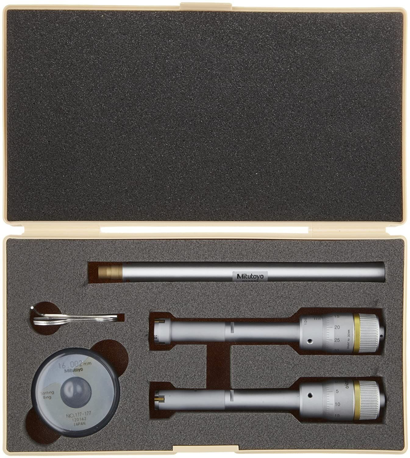 Mitutoyo 368-912 3 Nokta Temaslı İç Çap Mikrometresi 12-20mm
