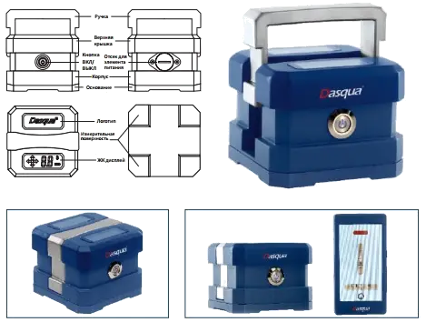 Dasqua Portatif Ekranlı Hassas Terazi Tezgah Kurulmaları v.b İçin 8300-0025