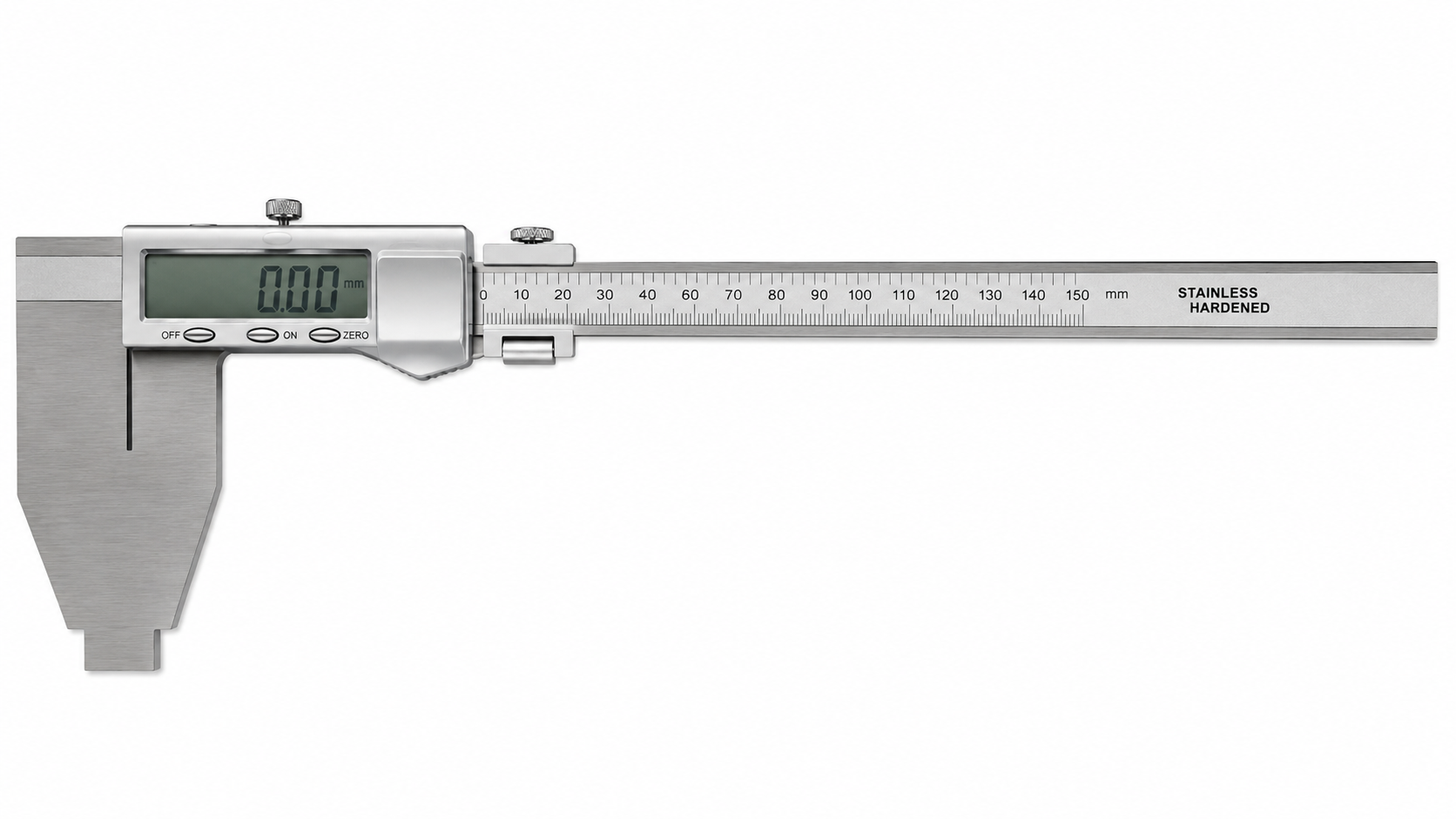 Watano Metal Gövdeli Tek Çene Dijital Kumpas 1500x0.02mm (Çene Boyu 200)
