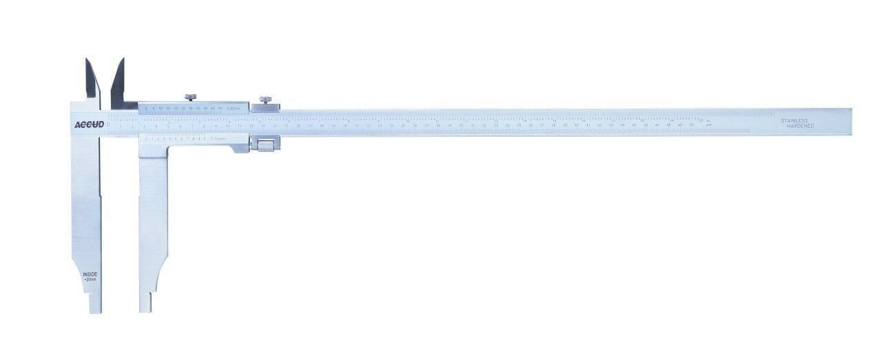 ACCUD Mekanik Kumpas 129 Serisi 100mm - 0.05mm - 0-500mm