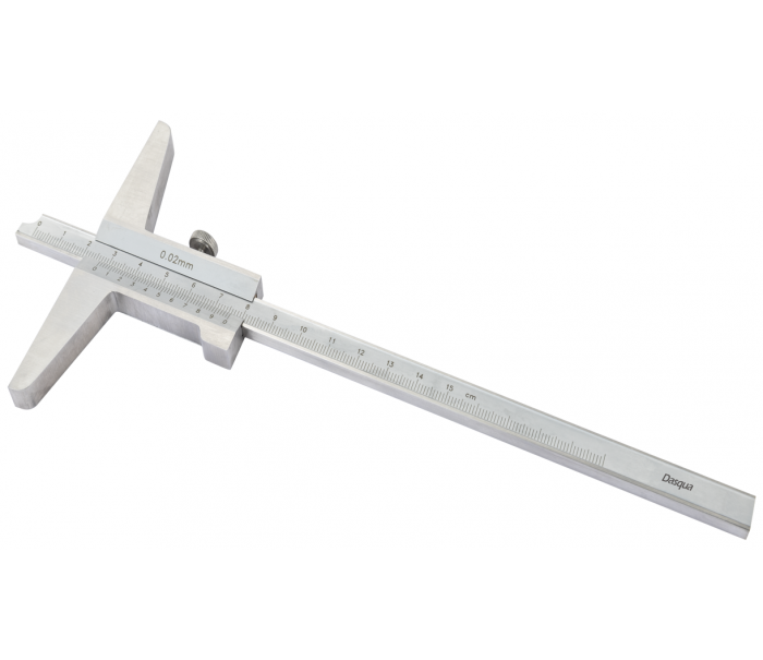 Dasqua 0-150mm Mekanik Derinlik Kumpası 0.02mm DIN862 3001-1901