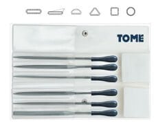 160mm TOME Saatçi Eğe Takımı Saplı 12 Parça