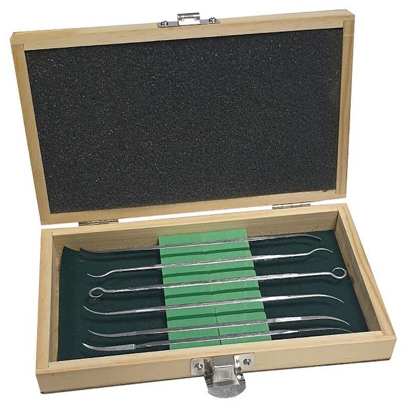 Besdia BF80 6 Lı Kıvrık Elmas Eğe Seti ( Kutulu )