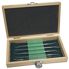 Besdia BF80 6 Lı Kıvrık Elmas Eğe Seti ( Kutulu )