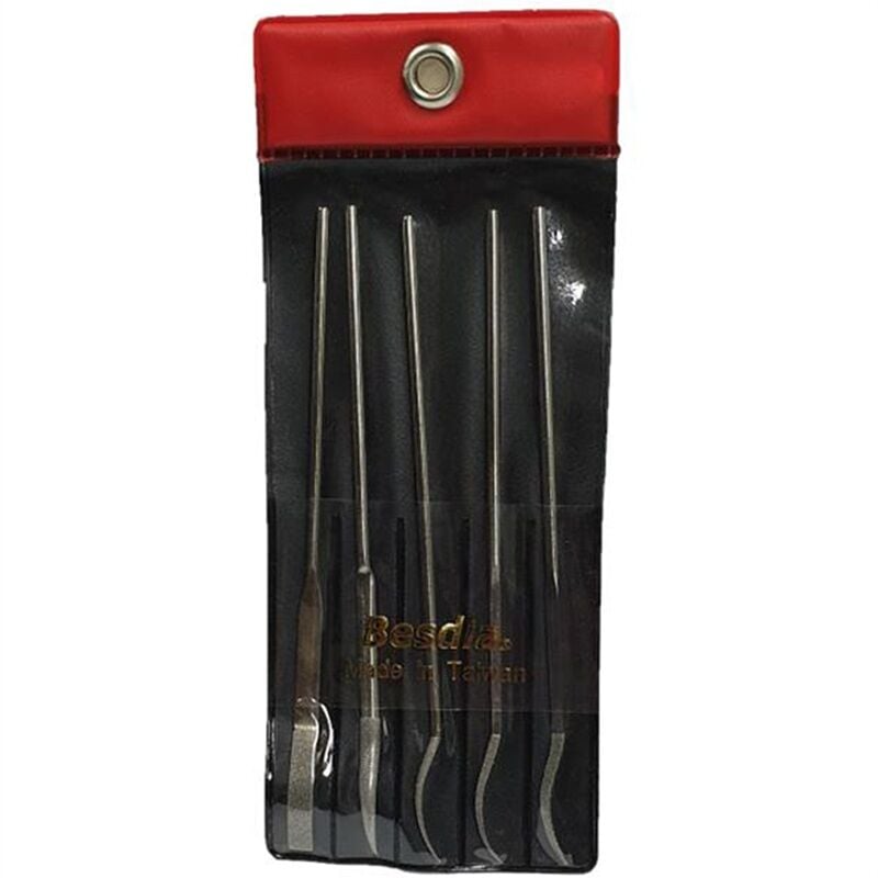 Besdia BF60 5 Li Kıvrık Elmas Eğe Seti