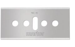 MARTOR 45.60 Çelik Trapez Maket Bıçağı Ucu 39x18.5 mm (10 Adet)