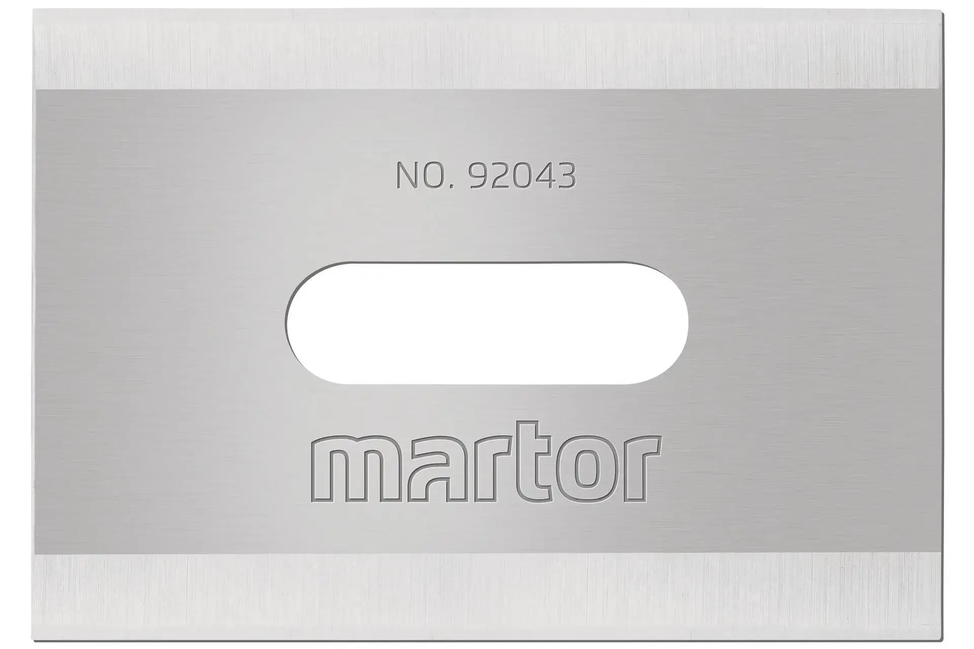 MARTOR 92043.66 Çelik Endüstriyel Maket Bıçağı Ucu 26x18.5 mm (10 Adet)