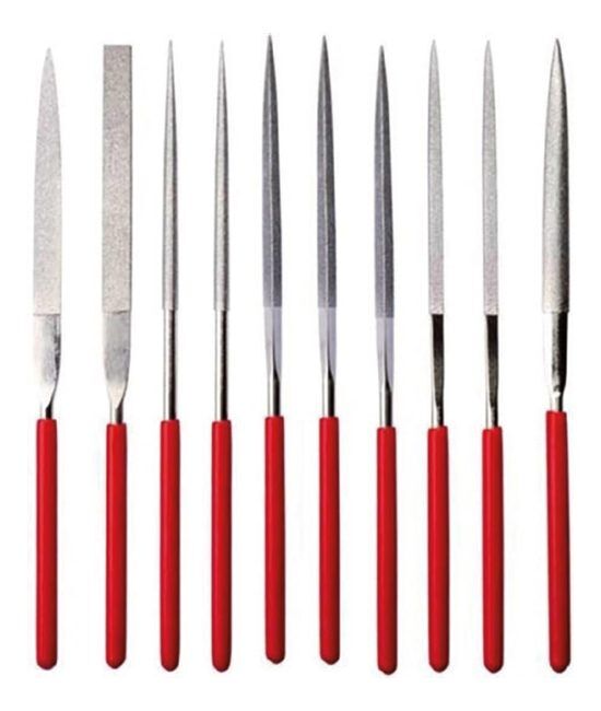 PLD 160x50x4 mm Elmas Eğe Takımı Set 10 Adet