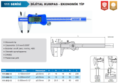 ACCUD Dijital Kumpas - Ekonomik Tip 0-150mm