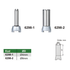 INSIZE 6298-1 Komparatör Saati İçin Kelepçe Çap-4