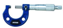 ACCUD Mekanik Dış Çap Mikrometresi 321 Serisi 0-25 mm