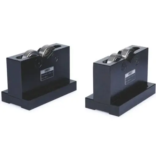 INSIZE Bilyalı Blok Seti (Silindir-Yataklı) 6888 - Bilyalı V Blok (Çift) Ölçü: 230x100x150 mm Hassasiyet: 70-200 mm