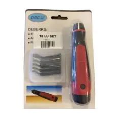 DECO Çapak Alma Raspa Seti 10 Lu