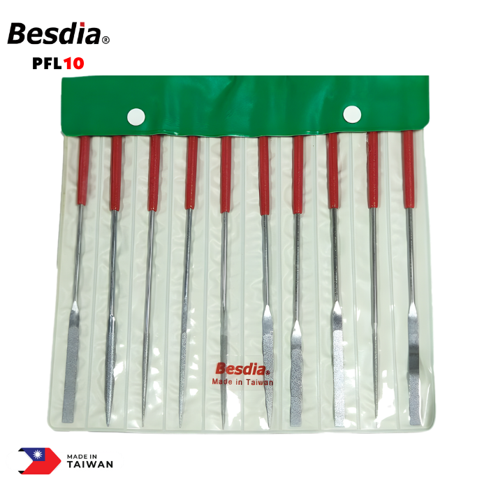 Besdia PFL10 Elmas Eğe Seti 10'lu