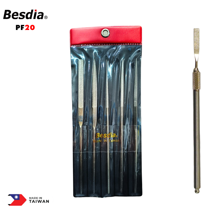 Besdia PF20 Elmas Eğe Seti 5'li