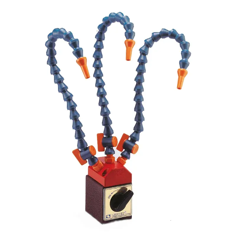 VERTEX VMH-62 Manyetik Ayaklı Plastik Sulama Hortumu (3 Hortum)