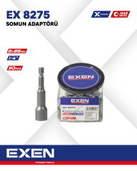 EXEN EX 8275 8x65mm Somun Adaptörü