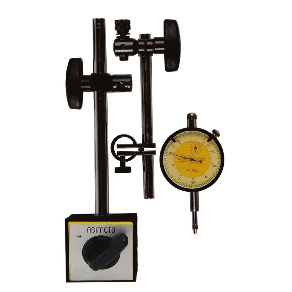 Asimeto Manyetik Ayak Ve Komparatör Saati Seti