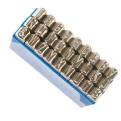 MASUS Çelik Harf Takımı Nikel Kaplı - 3mm