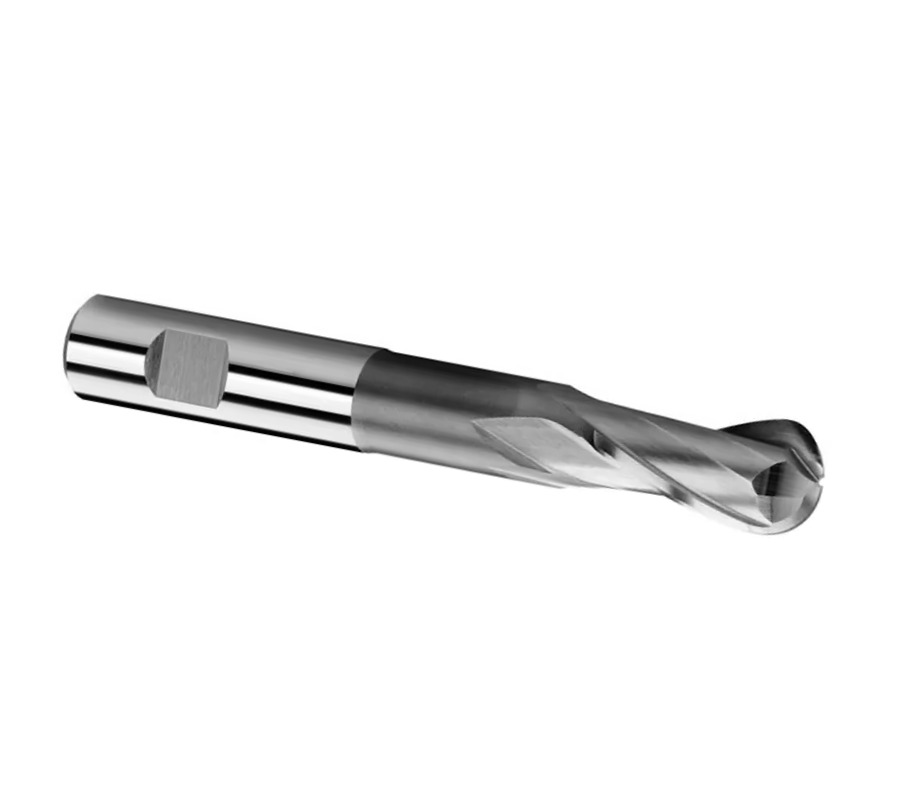 HSS İki Ağızlı Uzun Küresel Freze 12mm