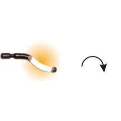 CP GRAT-EX P-1 Tip Raspa Bıçağı (10 Adet)