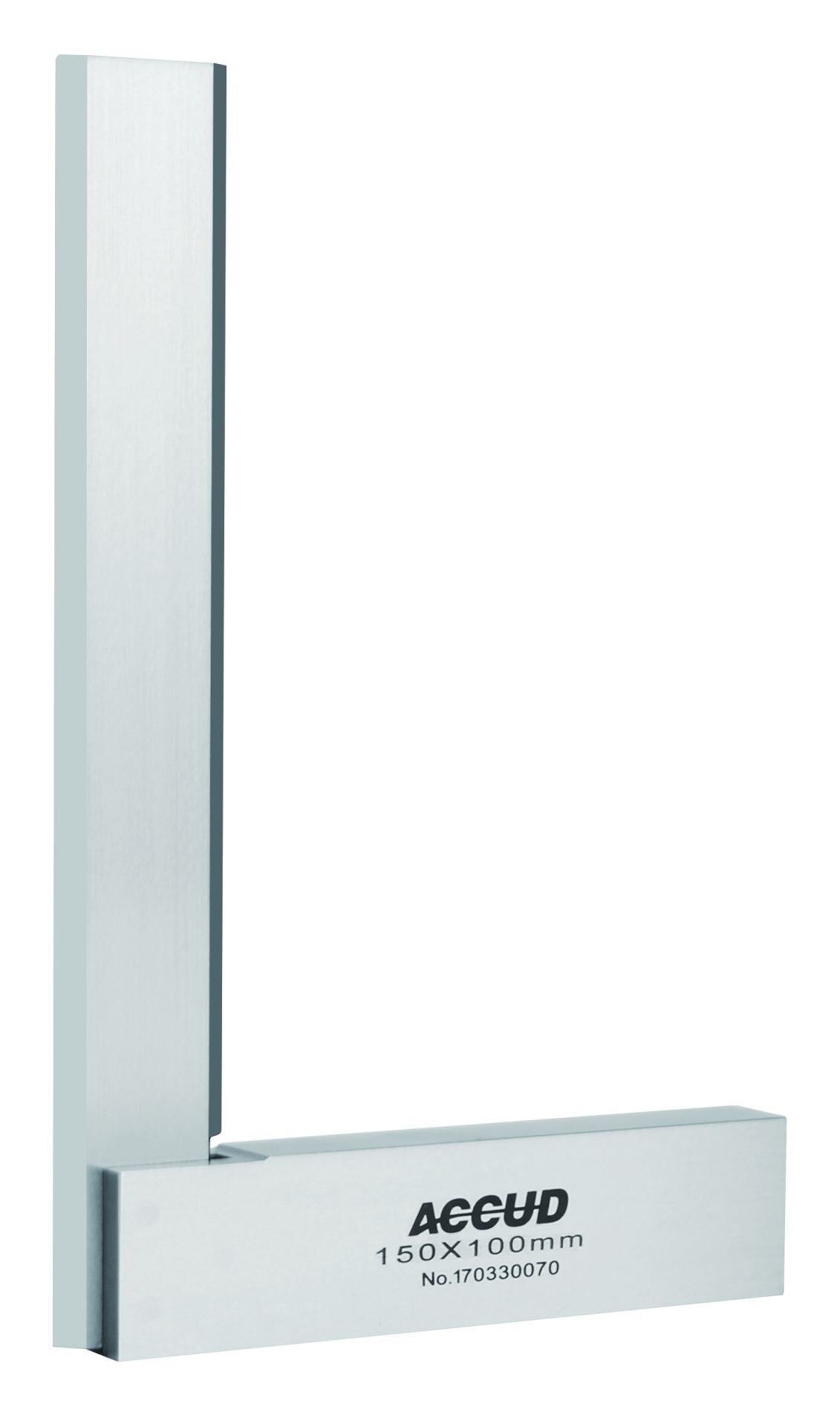 ACCUD 90° Geniş Tabanlı Kıl Gönye 840 Serisi 100x70mm