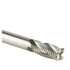 HSS Dört Ağızlı Kısa Kabatalaş Parmak Freze - 23MM