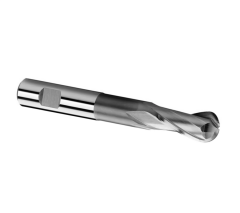HSS İki Ağızlı Uzun Küresel Freze 8mm