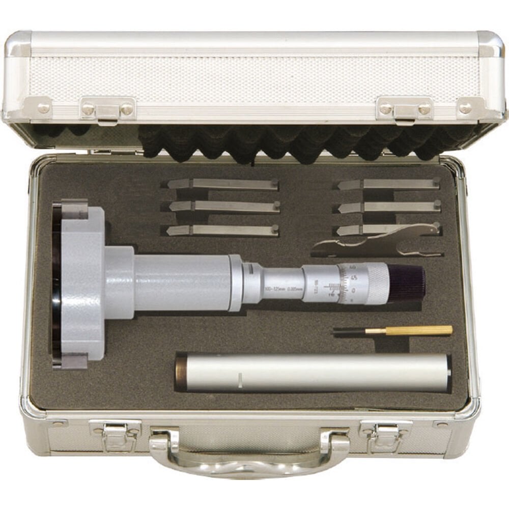 Asimeto Üç Nokta Temaslı İç Çap Mikrometre Mekanik 225-250mm